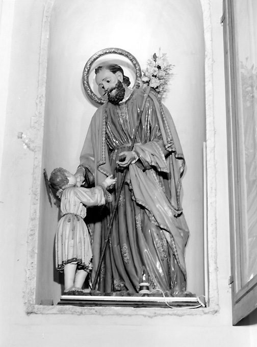 San Giuseppe e Gesù Bambino (statua) - ambito salentino (primo quarto sec. XX)
