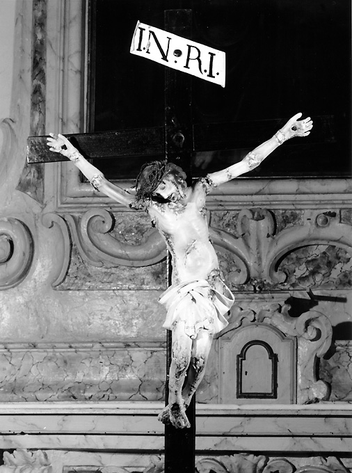 Cristo crocifisso (crocifisso) - ambito salentino (sec. XIX)