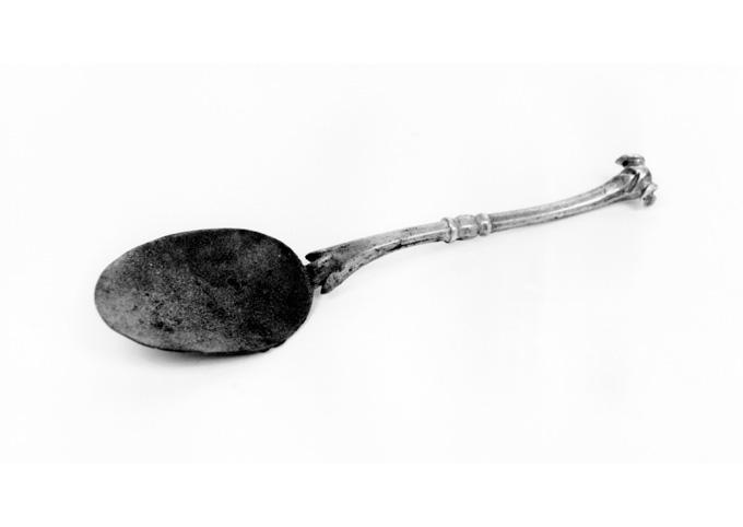cucchiaio per incenso - bottega Italia meridionale (sec. XIX)