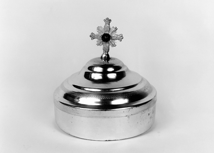 teca eucaristica - bottega Italia meridionale (prima metà sec. XX)