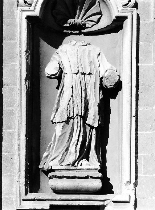 Santo (statua) - ambito salentino (sec. XVIII)