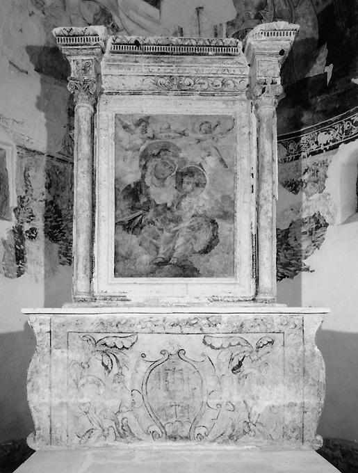 altare - ambito salentino (sec. XVI)