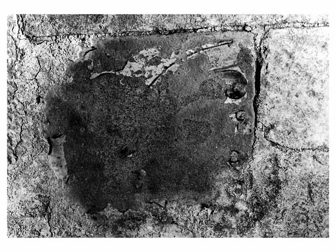 pavimento, frammento - bottega di Laterza (fine/inizio secc. XVIII/ XIX)