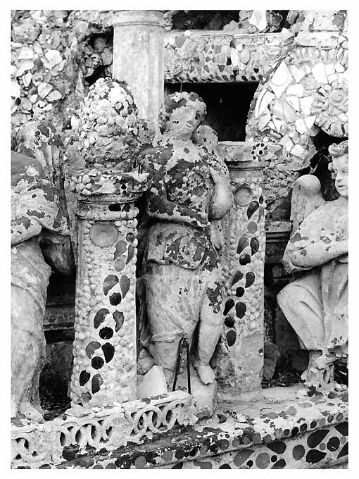 angelo (statua, elemento d'insieme) - ambito salentino (seconda metà sec. XVI)