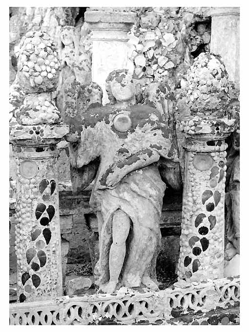 statua, elemento d'insieme - ambito salentino (seconda metà sec. XVI)