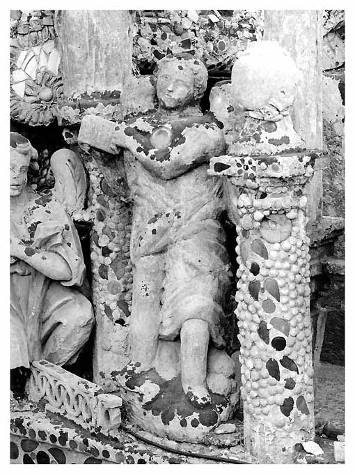 statua, elemento d'insieme - ambito salentino (seconda metà sec. XVI)