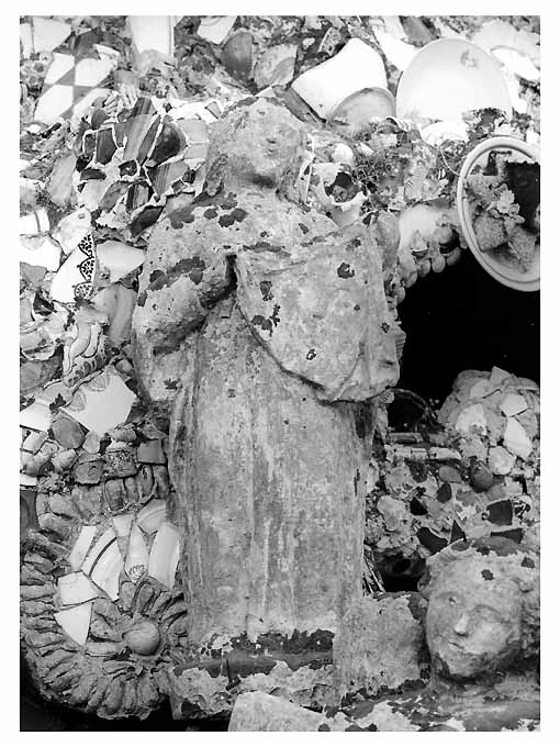 Veronica (statua, elemento d'insieme) - ambito salentino (prima metà sec. XVI)