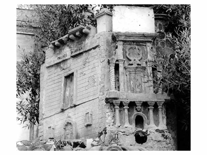 palazzo di Anna (scultura, elemento d'insieme) - ambito salentino (seconda metà sec. XIX)