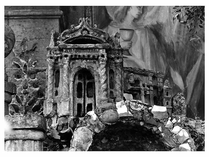 edificio (scultura, elemento d'insieme) - ambito salentino (seconda metà sec. XIX)