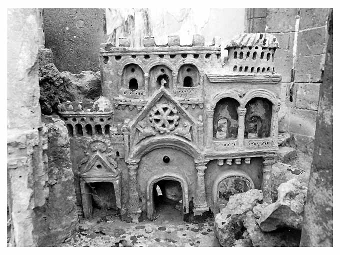 edificio (scultura, elemento d'insieme) - ambito salentino (seconda metà sec. XIX)