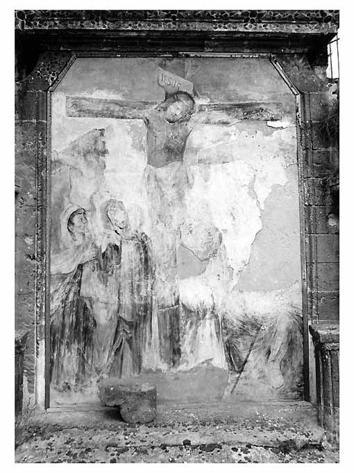 crocifissione (dipinto) di Marzo Ettore (terzo quarto sec. XX)