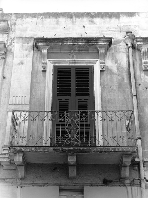 balcone, serie - ambito pugliese (prima metà sec. XIX)
