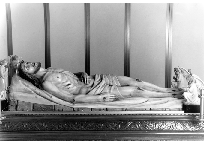 Cristo morto (statua) - ambito leccese (primo quarto sec. XX)