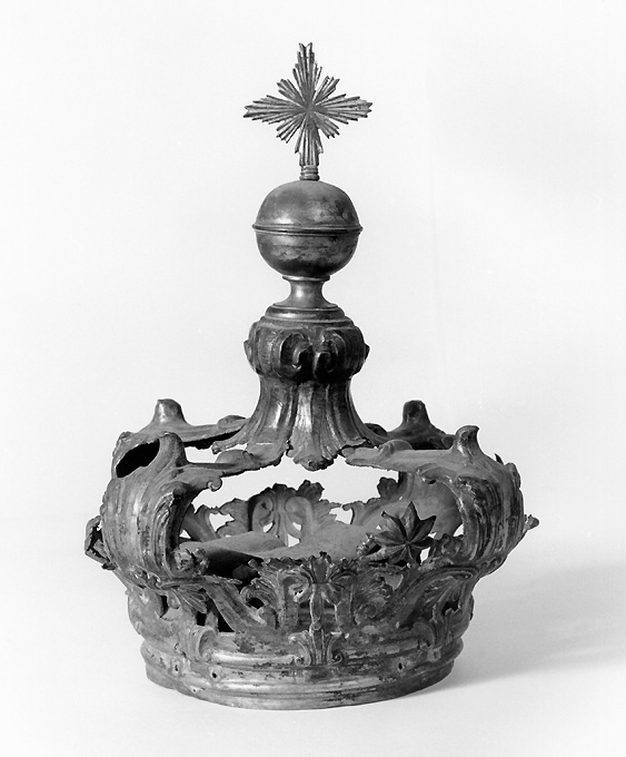 corona da statua - ambito napoletano (prima metà sec. XIX)