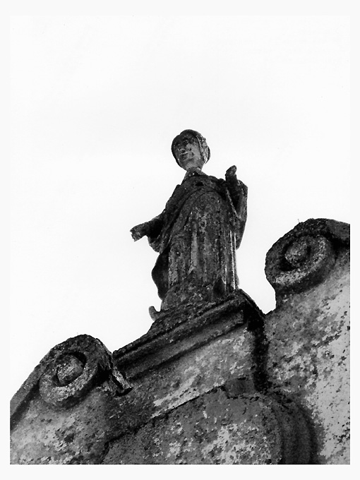 Santo (statua) - ambito salentino (sec. XVIII)