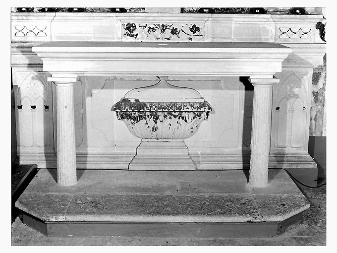 altare - ambito salentino (inizio sec. XX)