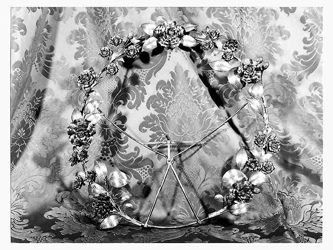 aureola di statua - bottega Italia meridionale (sec. XX)