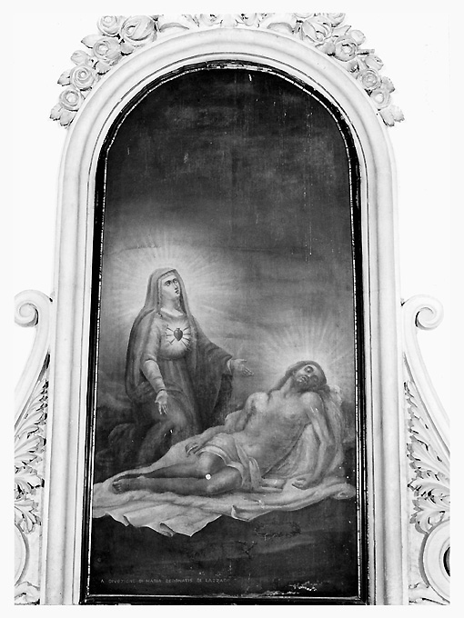 Pietà (dipinto) - ambito salentino (primo quarto sec. XX)