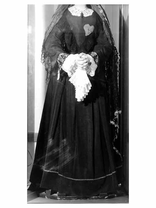 veste da statua - manifattura salentina (prima metà sec. XX)