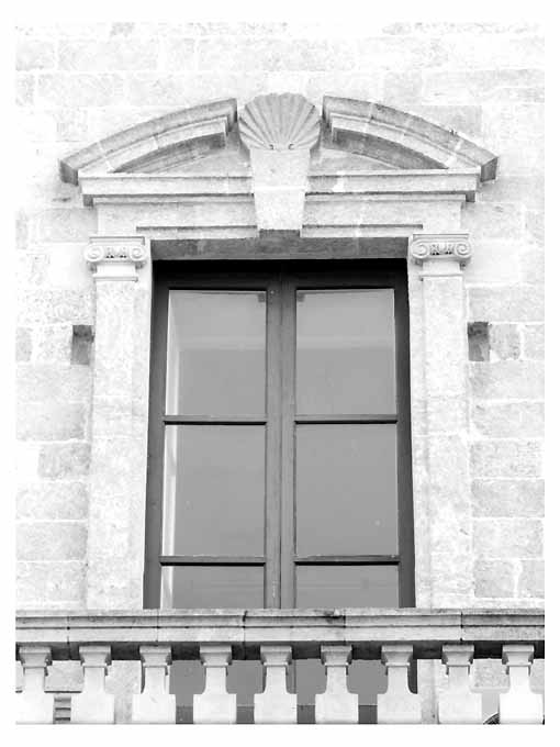 mostra di finestra - ambito salentino (seconda metà sec. XVIII)