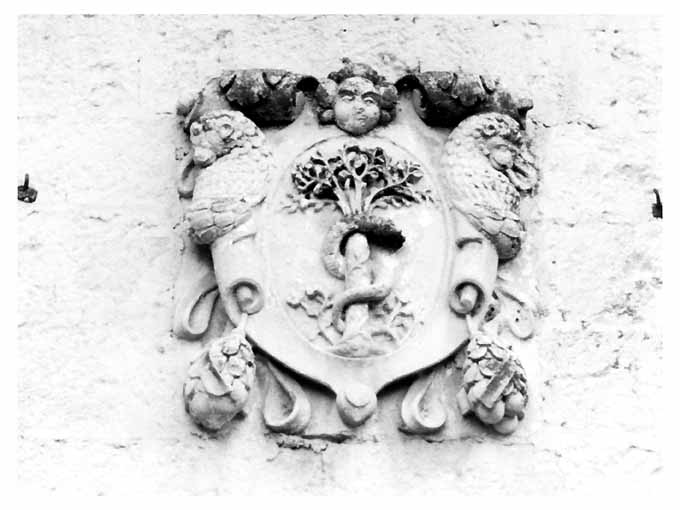 stemma civico di Casarano (rilievo) - ambito salentino (fine sec. XVIII)