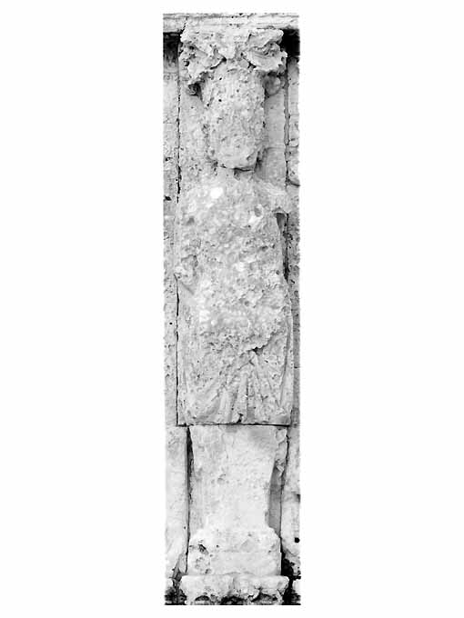telamone (telamone, elemento d'insieme) - ambito salentino (sec. XVI)