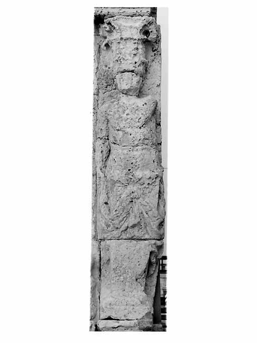 telamone (telamone, elemento d'insieme) - ambito salentino (sec. XVI)