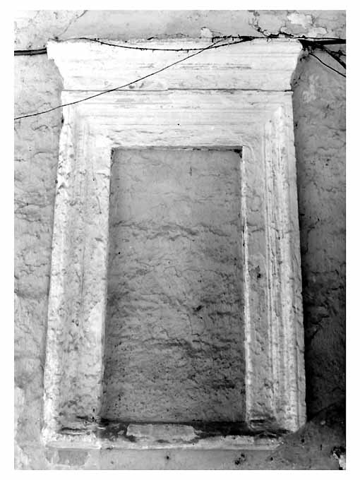 mostra di finestra, serie - ambito salentino (prima metà sec. XVI)