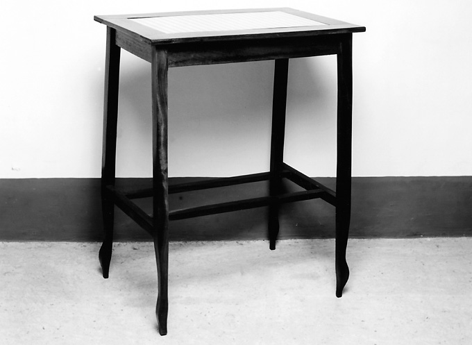 tavolo - bottega italiana (primo quarto sec. XX)