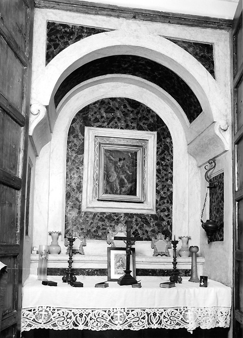 altare - ambito salentino (prima metà sec. XVIII)