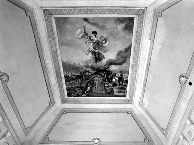 trionfo del Lavoro (dipinto) di Flora Agesilao (sec. XX)