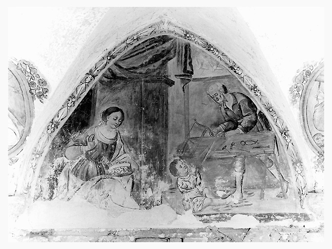 Sacra Famiglia (dipinto) - ambito francescano (sec. XVIII)