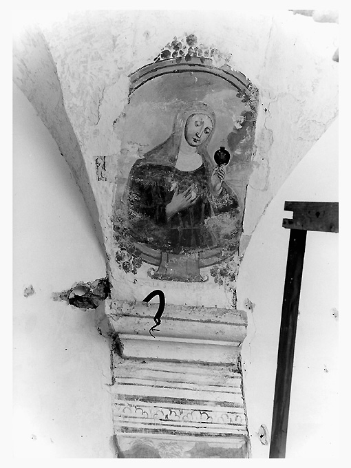 Santa (dipinto) di Candido Giovanni (e aiuti) (sec. XVIII)