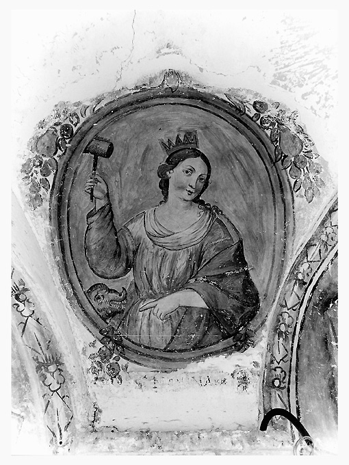 Santa Marina (dipinto) di Candido Giovanni (attribuito) (sec. XVIII)