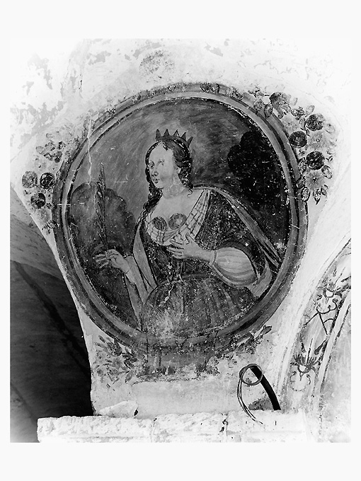 Sant'Agata (dipinto) di Candido Giovanni (attribuito) (sec. XVIII)