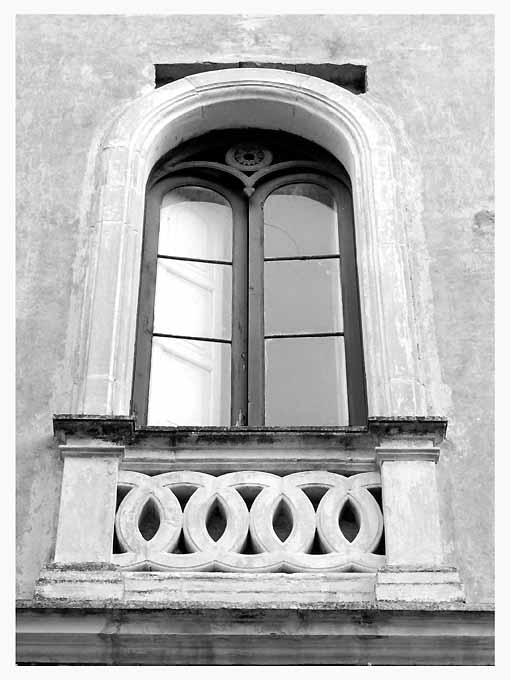 mostra di finestra - ambito salentino (primo quarto sec. XX)