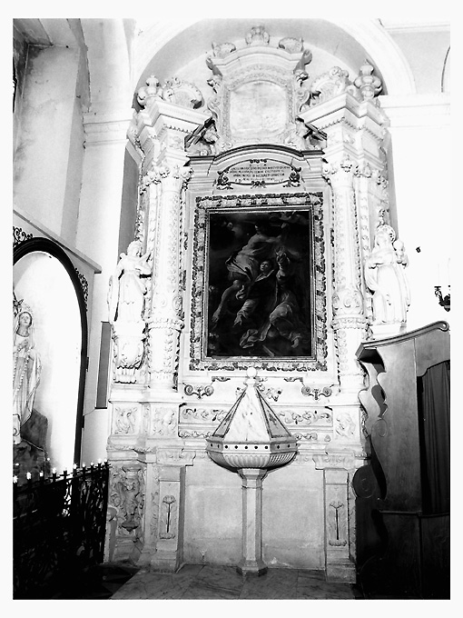 altare - ambito salentino (sec. XVIII)