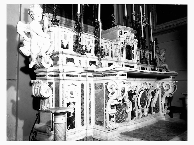 altare maggiore di Cimafonte Gennaro (sec. XVIII)