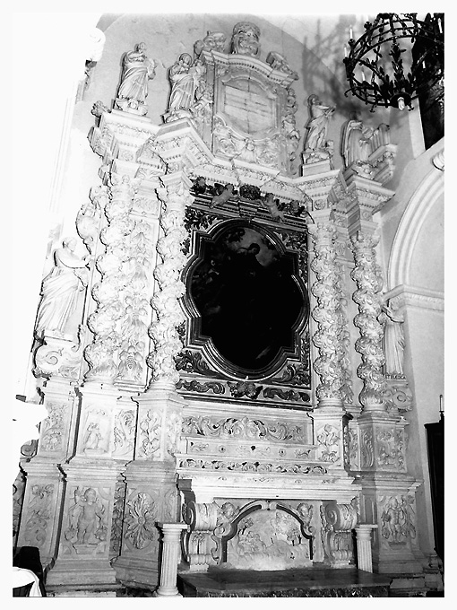 altare - ambito salentino (primo quarto sec. XVIII)