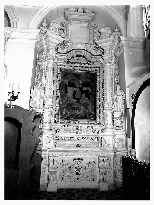 altare - ambito salentino (sec. XVIII)