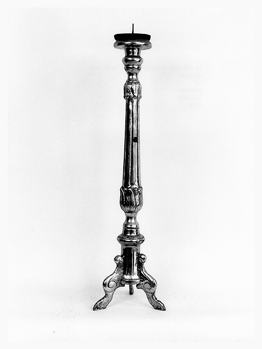 candeliere, serie - manifattura salentina (sec. XIX)