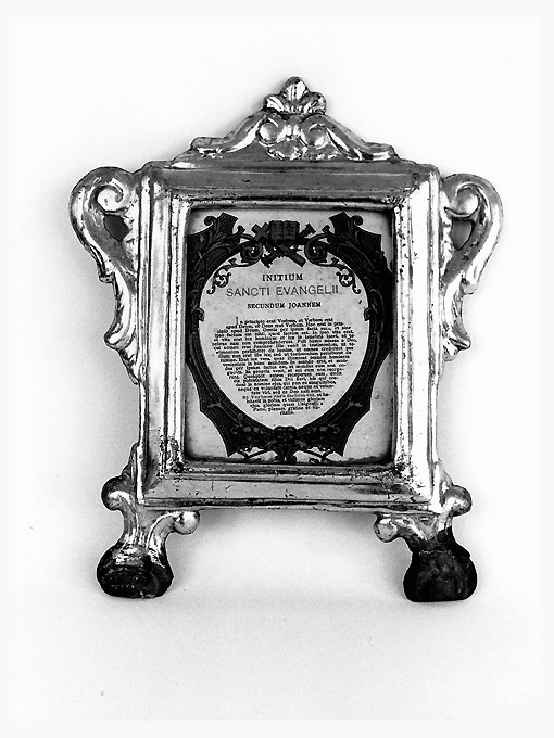 cartagloria, coppia - manifattura salentina (seconda metà sec. XIX)