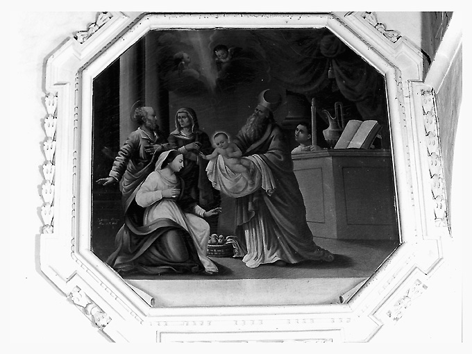 presentazione di Gesù al tempio (dipinto) di Romano Giuseppe (sec. XIX)