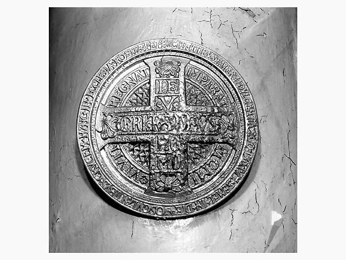 targa devozionale - produzione romana (sec. XX)