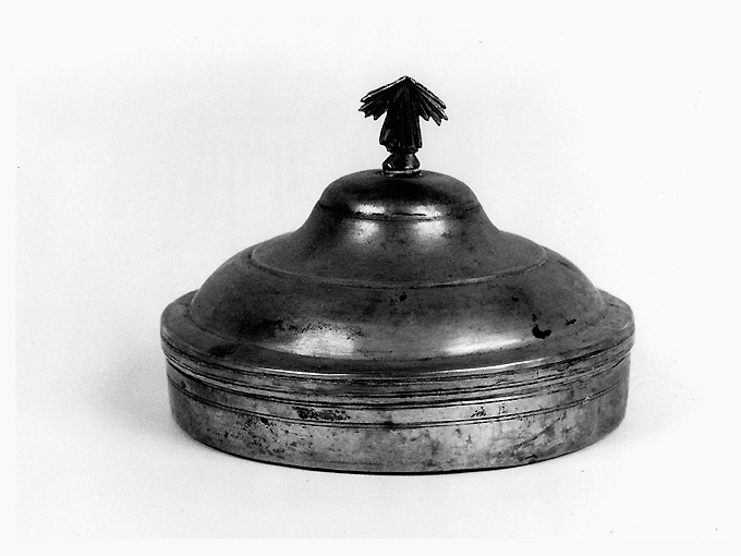 teca eucaristica - manifattura napoletana (sec. XIX)