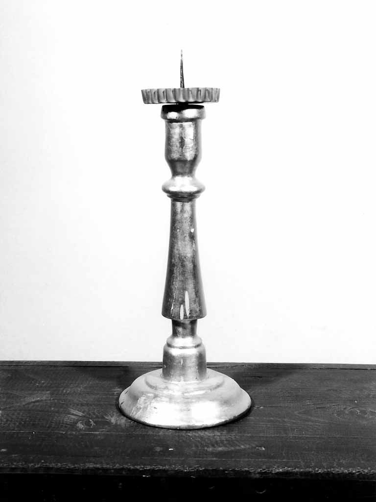 candeliere, serie - ambito salentino (fine/inizio secc. XIX/ XX)