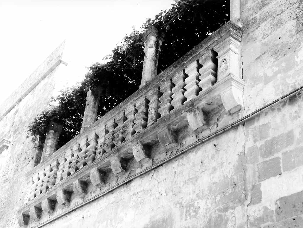 balcone - ambito salentino (primo quarto sec. XVIII)