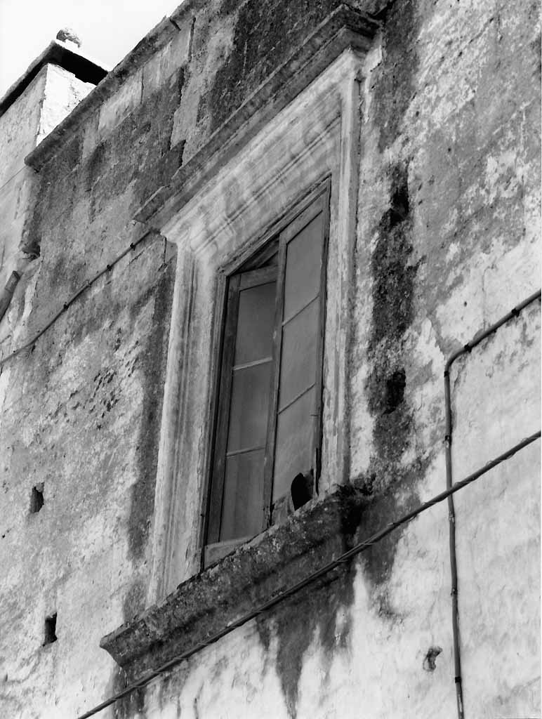 mostra di finestra - ambito salentino (sec. XVII)