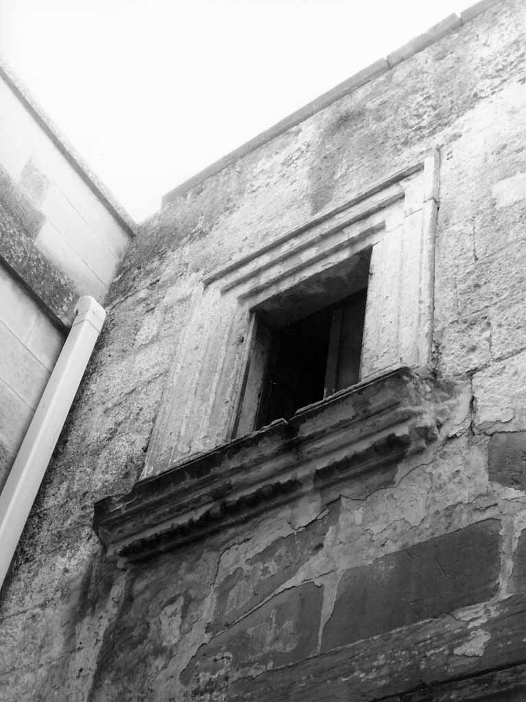 mostra di finestra - ambito salentino (prima metà sec. XVI)