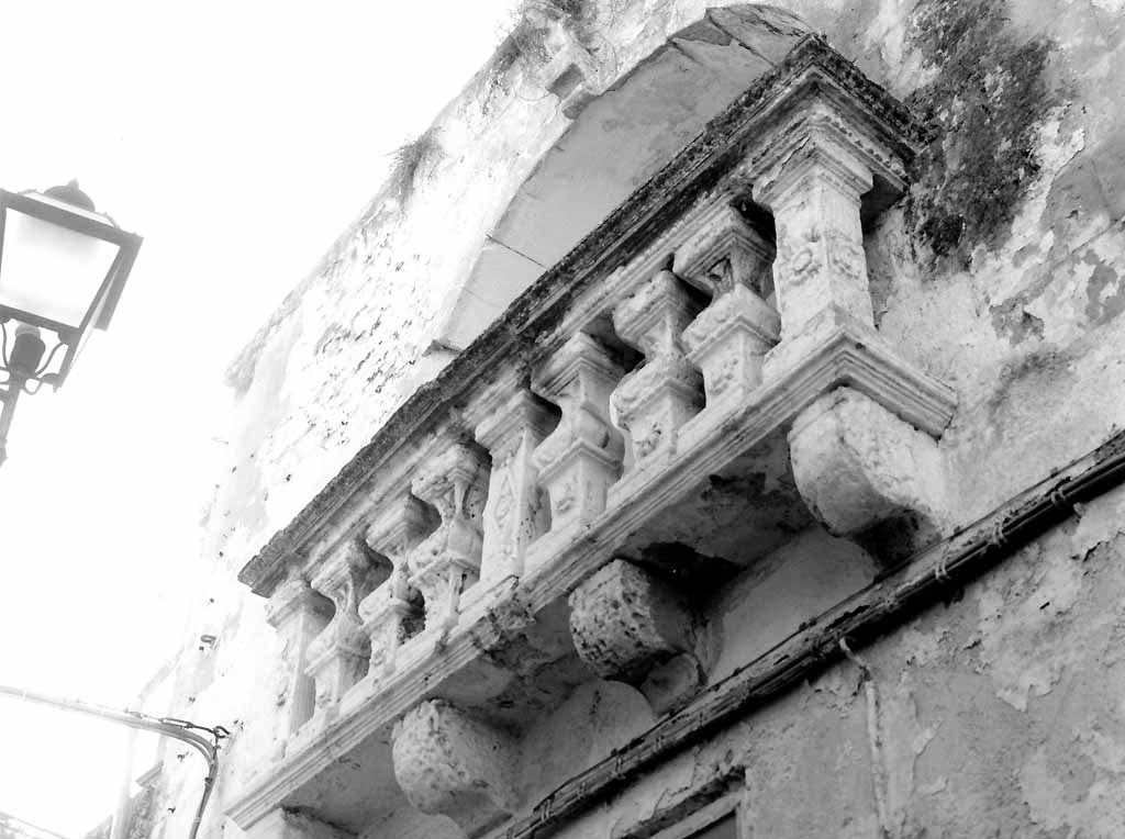 balcone - ambito salentino (prima metà sec. XVII)